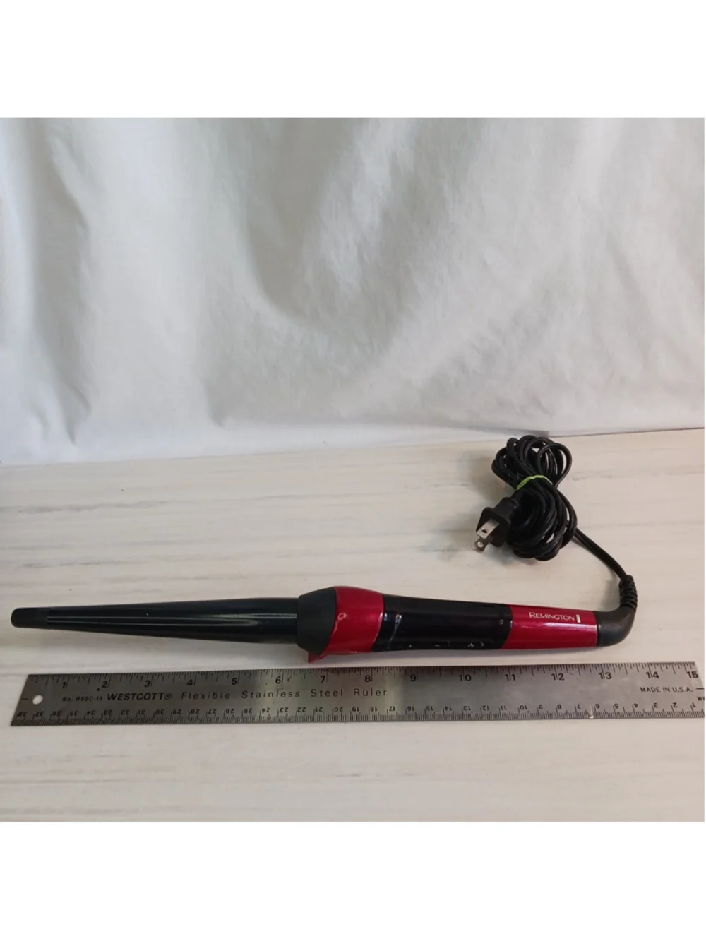 Remington CI-96W1 Tapered Wrap Curling Iron Red